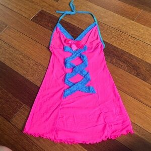 Mesh and Lace Babydoll